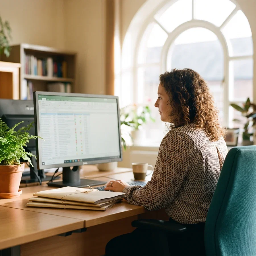 Lease record generating scheduled rent invoices
